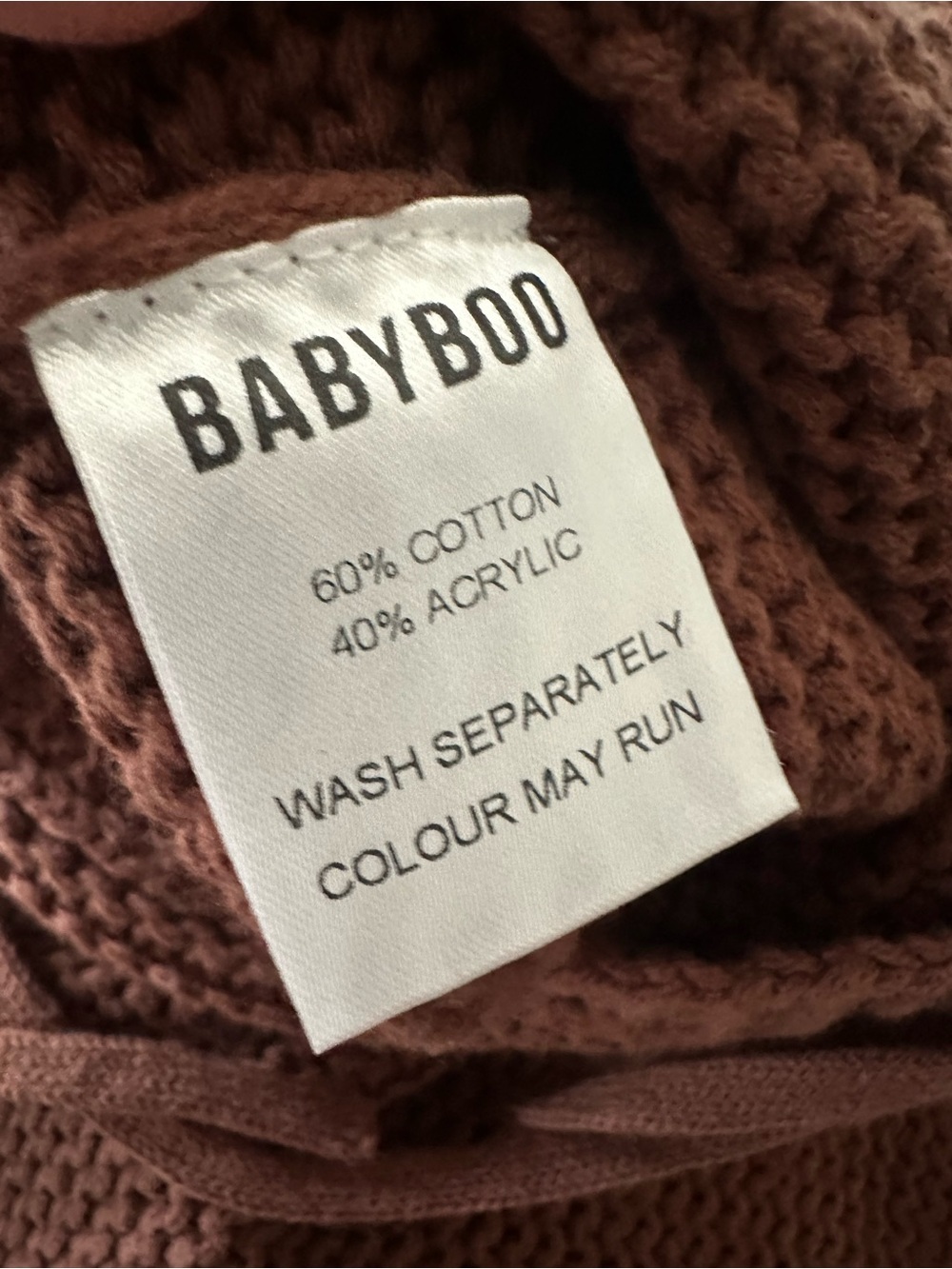 NWT BABYBOO NETTA MINI SKIRT - CHOCOLATE size S - Picture 5 of 8